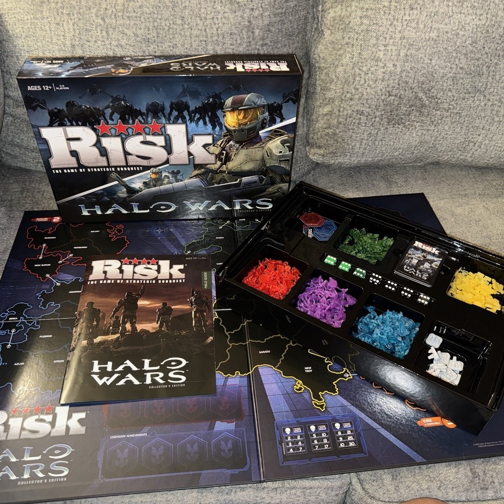 Risk Halo Wars Collector's Edition Board‎ Game